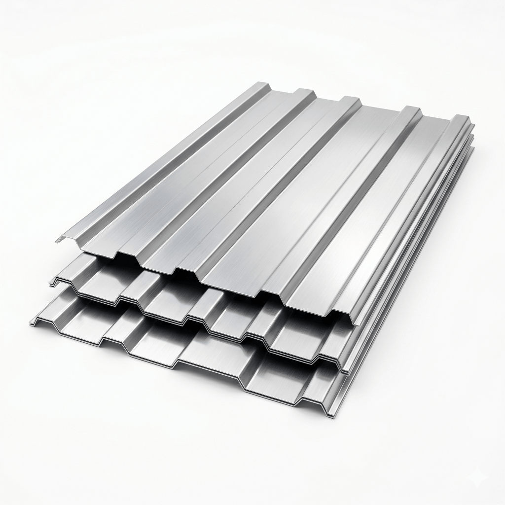 Профнастил алюминиевый МП20 1 мм